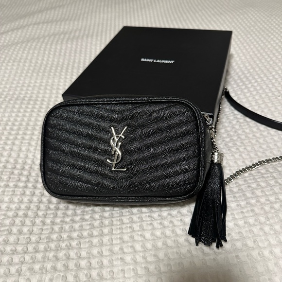 YSL MINI LOU IN QUILTED LEATHER - Picture 1 of 12